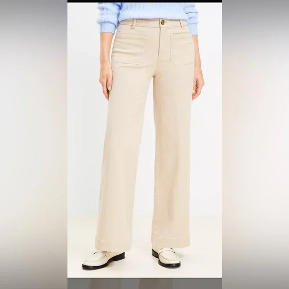 Loft Wide Leg Pants NWT - Picture 1 of 5